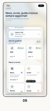 News, avvisi, guide fiscali e bonus